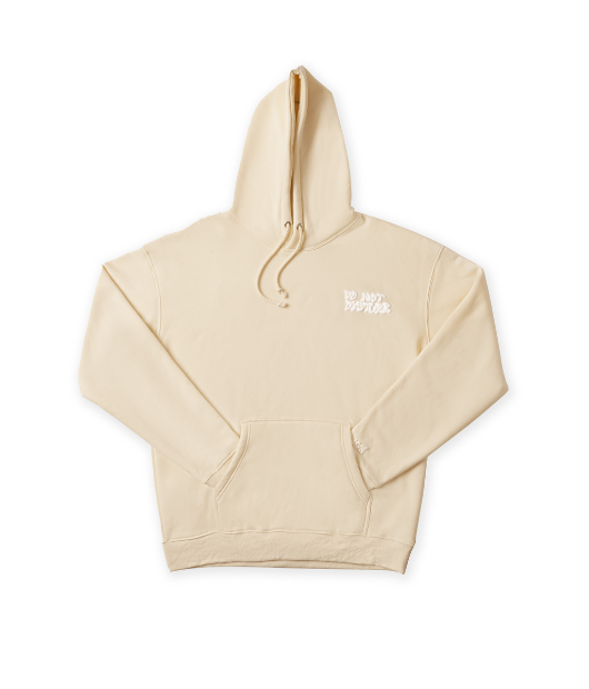 No bad dayz hoodie - cream colored